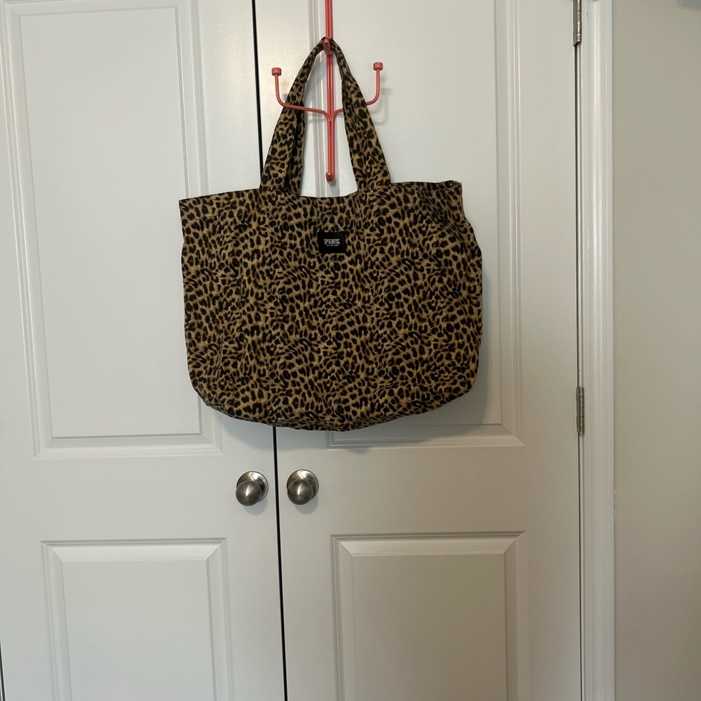 Victoria's Secret Wild Leopard Tote - Picture 2 of 5